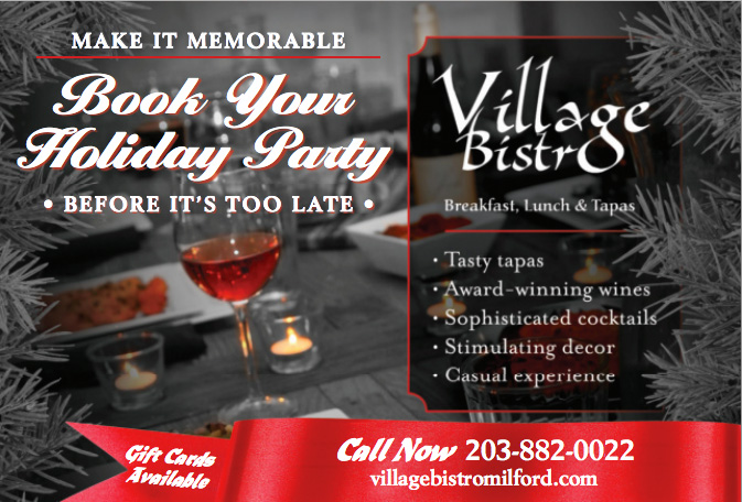 Village Bistro Holiday Parties in Milford